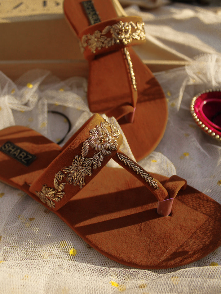 SHAHTAJ (Mustard Brown)